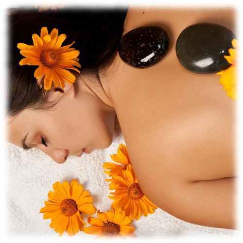 PEDRAS QUENTES - Mass. Relaxante - 1 Hora